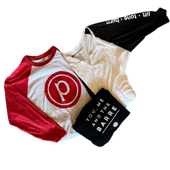 Pure Barre Tops - ❣️ Pure Barre Bundle! 3 Items - all size Medium💪🏽🔴